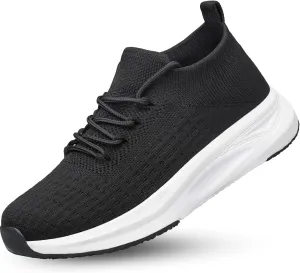 Mens Slip on Walking Shoes Comfort Sock Shoes Non Slip Mesh Casual Running Sneakers