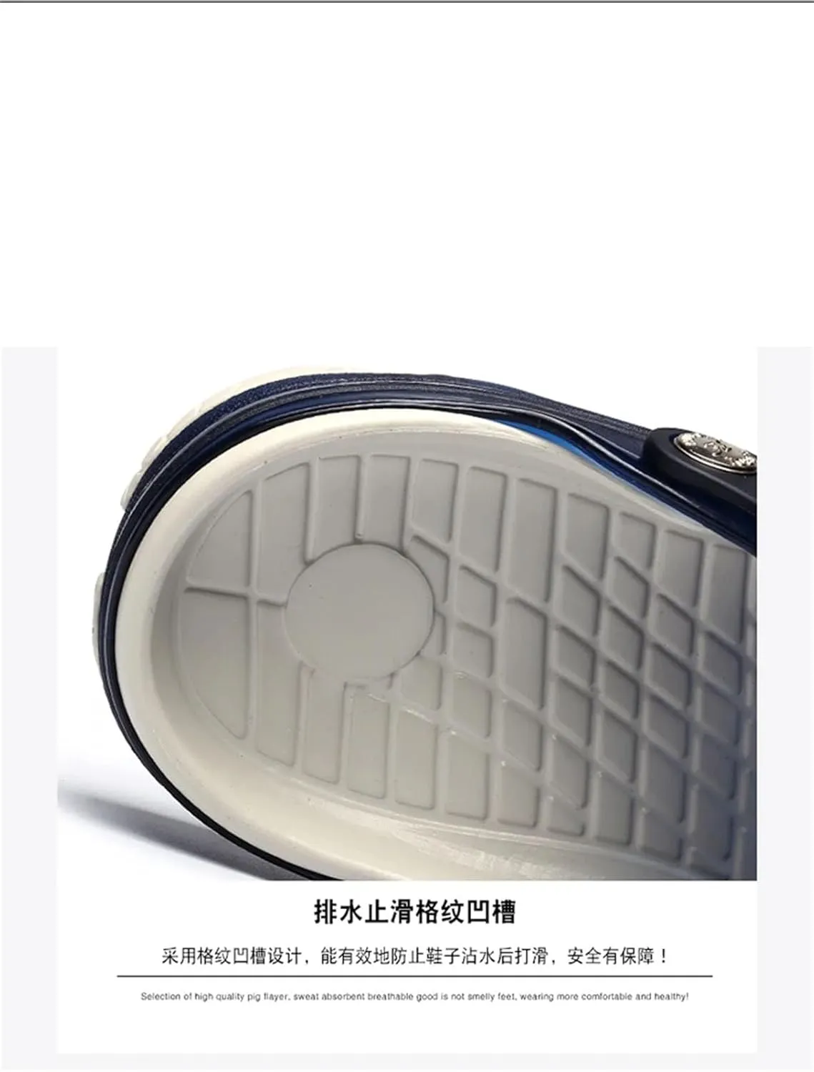 Men's Slippers - Non-Slip Bathroom and Beach Slides