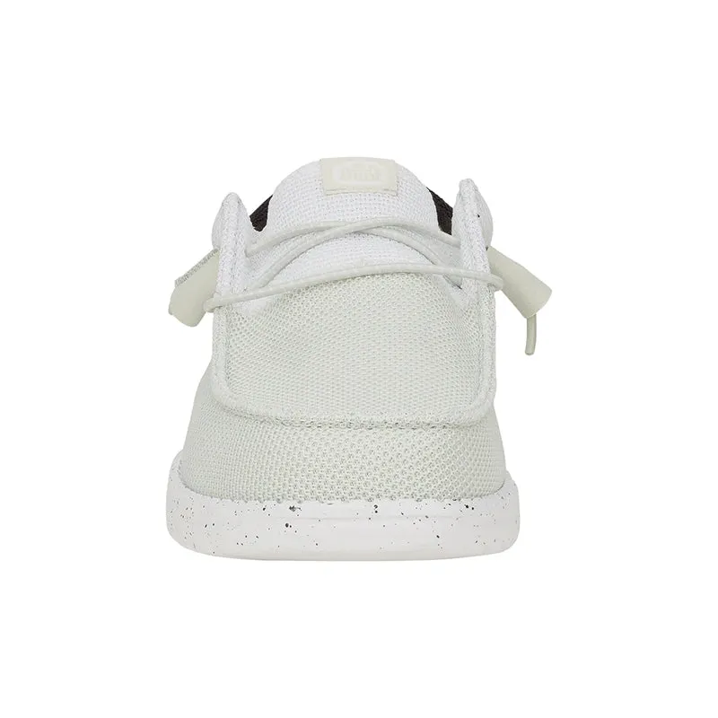 Men's Wally Tri Varsity Mesh White/Black