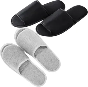 Mikinona Lightweight Travel Slippers Disposable for Guests Spa Salon Slippers Women Men Hotel Use