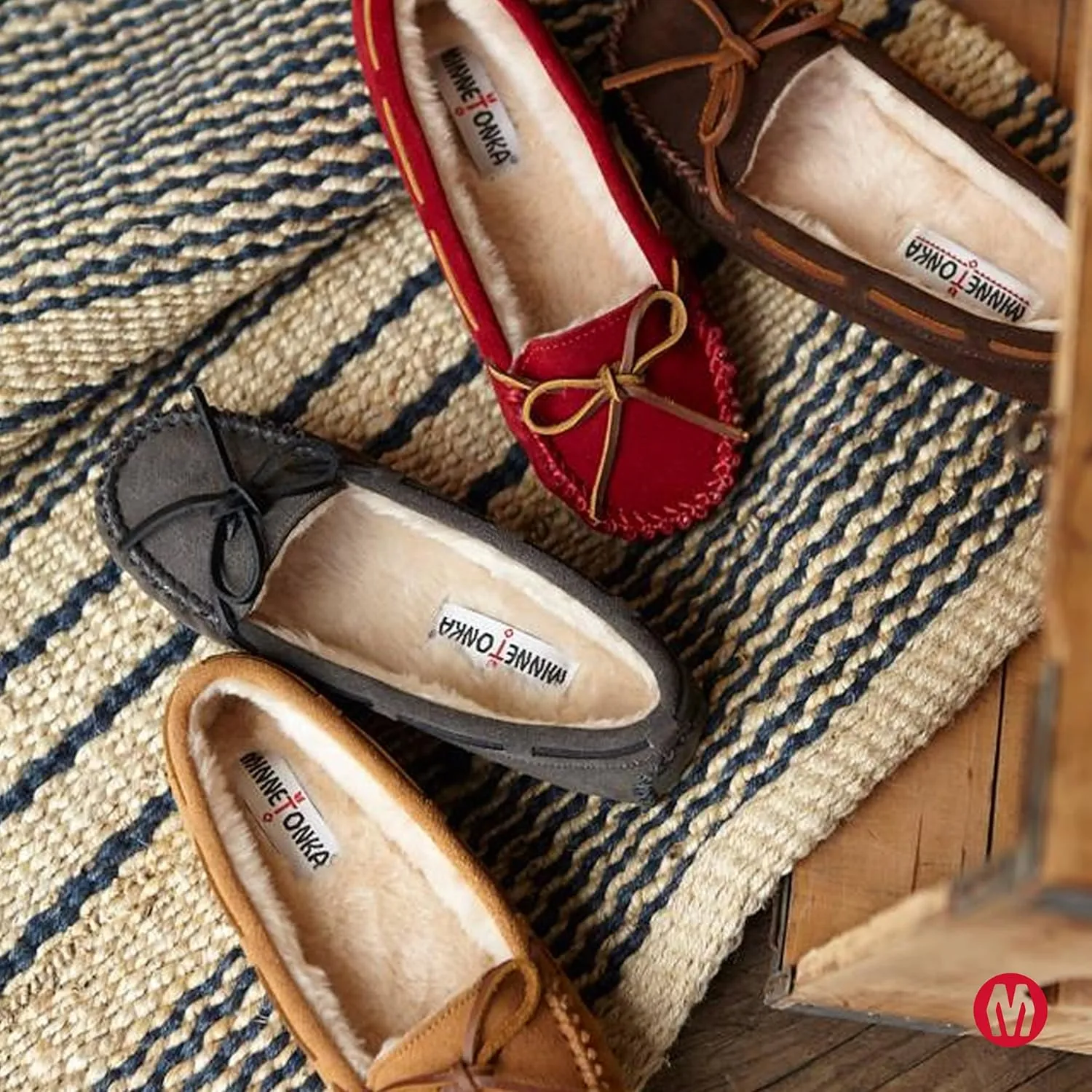 Minnetonka Women's Cally Moccasin Slipper
