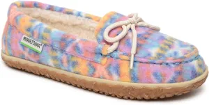 Minnetonka Women’s Eco Oak - Mesh Slip-On Shoes Crafted with 50% Recycled Berber Lining, 100% Repurposed Plastic Fabric and Laces, Removable Contoured Footbed, and MinnTREAD Rubber with 5% Rice Husk