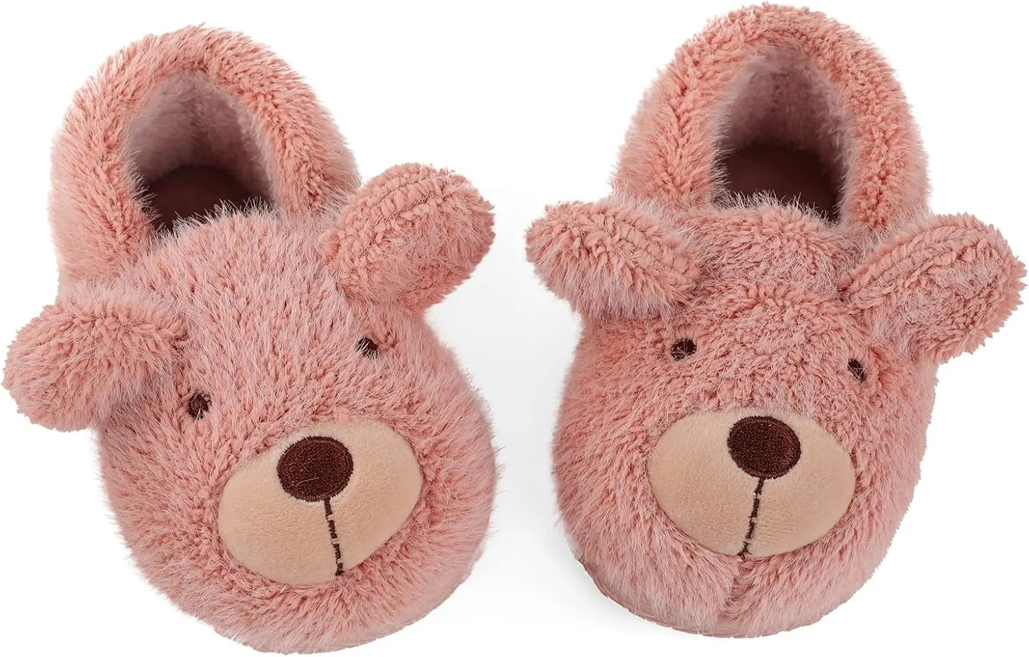 MK MATT KEELY Toddler Girls Bunny Slippers Winter Warm Shoes Rabbit House Soft Slippers