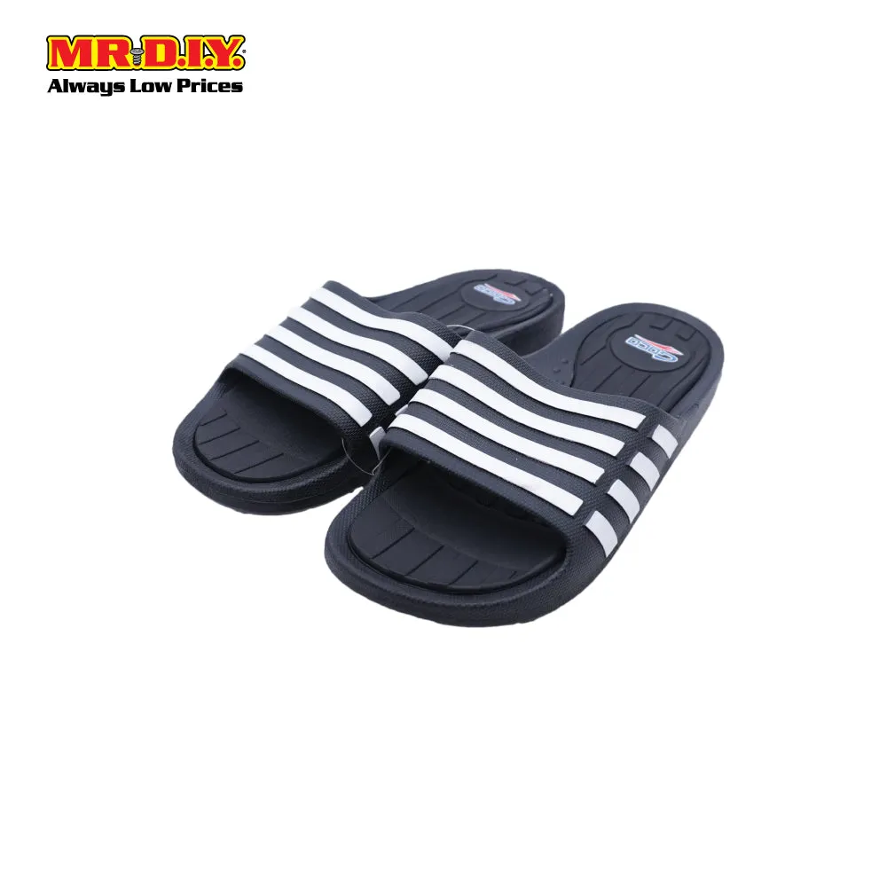 (MR.DIY) Man Slipper - Black Color (Size: 7)