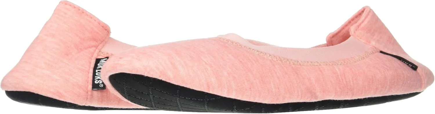 MUK LUKS Women's 2 Pack Travel Ballerina Set Slipper
