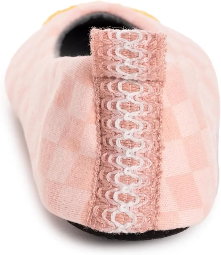 MUK LUKS Women's Cozy Ballerina Slipper with Sherpa Lining