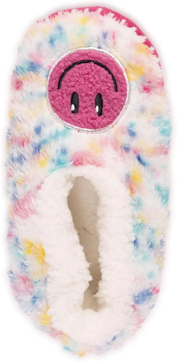MUK LUKS Women's Sherpa Ballerina Slipper with Applique