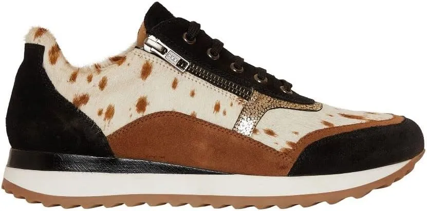 Myra Bag Swift Sneakers Fur Leather Shoes S-4093