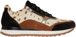 Myra Bag Swift Sneakers Fur Leather Shoes S-4093