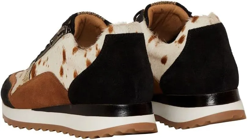 Myra Bag Swift Sneakers Fur Leather Shoes S-4093