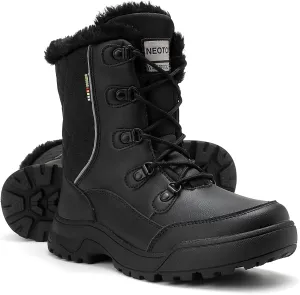 NEOTO Womens Snow Boots Waterproof Winter Booties Warm Lightweight Comfort