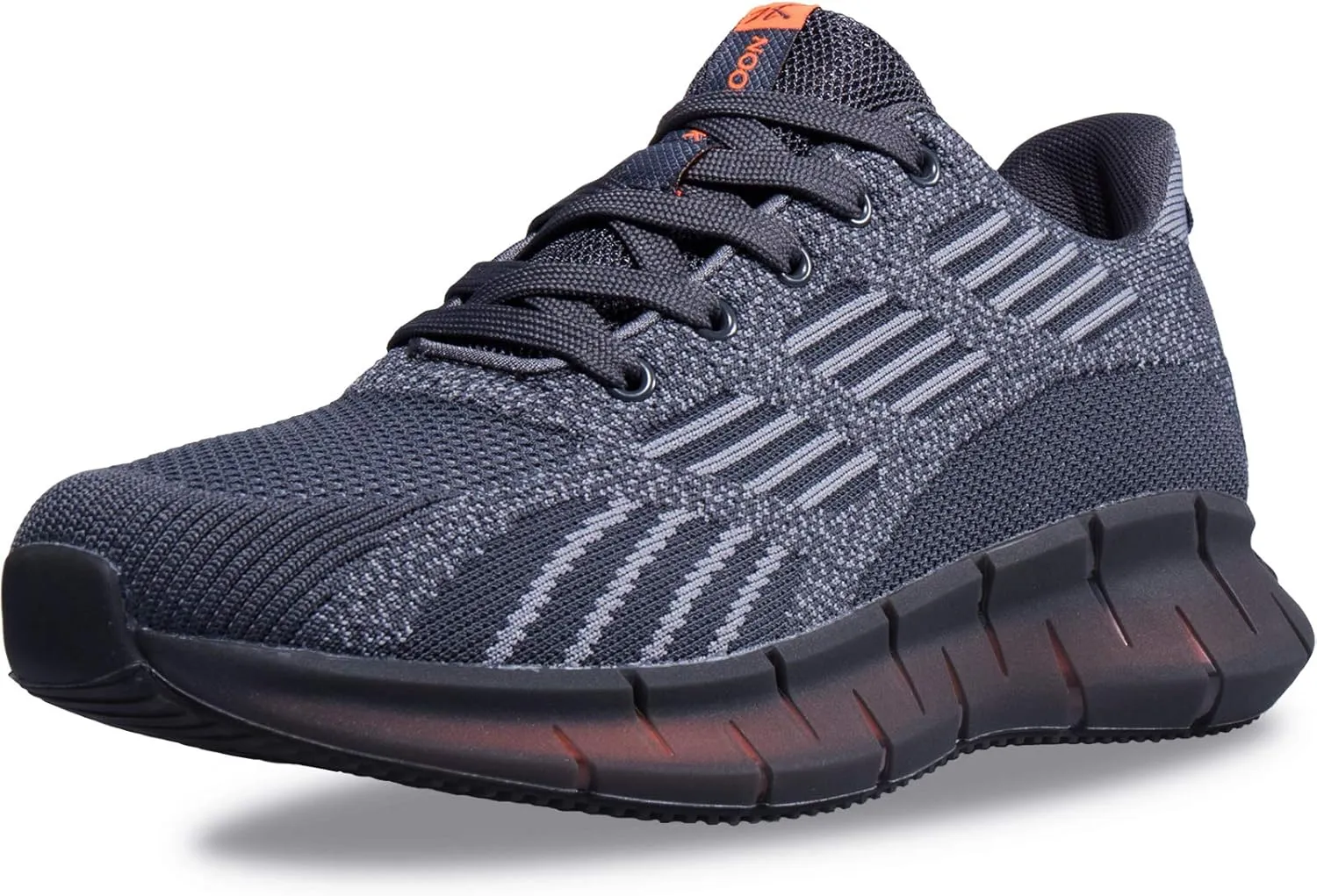 NOOKNAK Men’s Running Shoes Lightweight Walking Shoes Breathable Comfortable Fashion Sneakers with Soft Sole