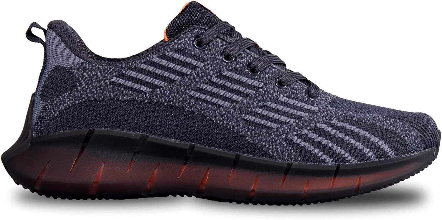 NOOKNAK Men’s Running Shoes Lightweight Walking Shoes Breathable Comfortable Fashion Sneakers with Soft Sole