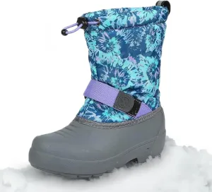 Northside Frosty Insulated Winter Snow Boots for Girls and Boys with Rugged, Water Resistant Nylon Upper, Quick-Drying Lining, Removable EVA Insole, and Durable TPR Outsole
