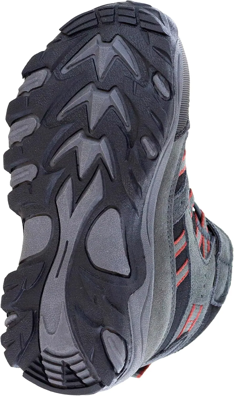 Northside Unisex-Child Rampart Mid Hiking Boots - Lightweight Performance | Suede/Ripstop Nylon Moisture-Wicking Quick Lace-Up Durable TPR Outsole | Kids Hiking Adventure Essential