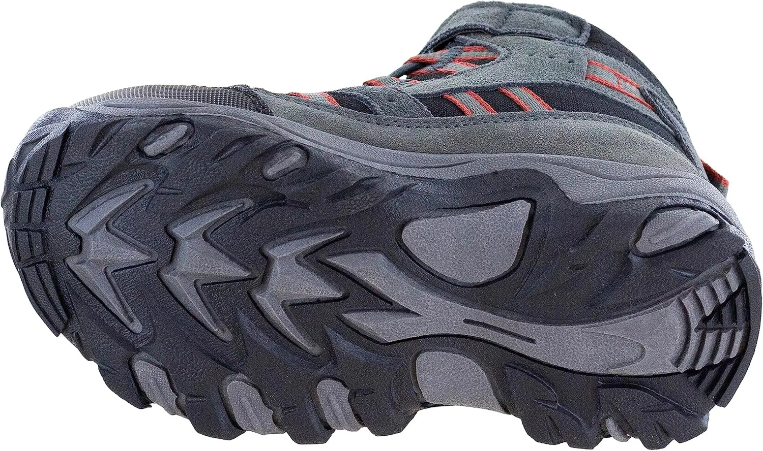 Northside Unisex-Child Rampart Mid Hiking Boots - Lightweight Performance | Suede/Ripstop Nylon Moisture-Wicking Quick Lace-Up Durable TPR Outsole | Kids Hiking Adventure Essential