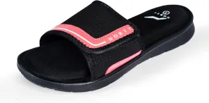 NORTY - Womens Memory Foam Footbed Sandals - Beach, Pool, Shower - Runs 1 Size Small