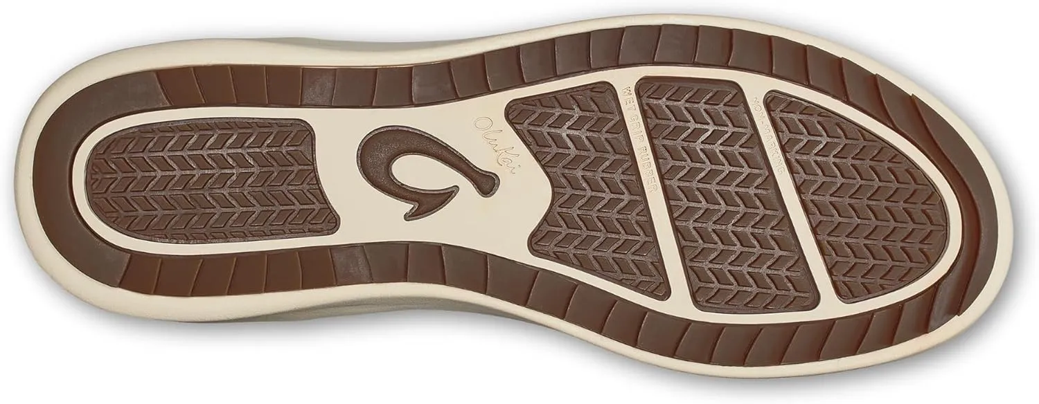 OLUKAI Malua Hulu Women's Boot, Soft & Comfortable Waterproof Nubuck Leather, Full-Grain Leather Heel with Elastic Panels, Slip-On Design