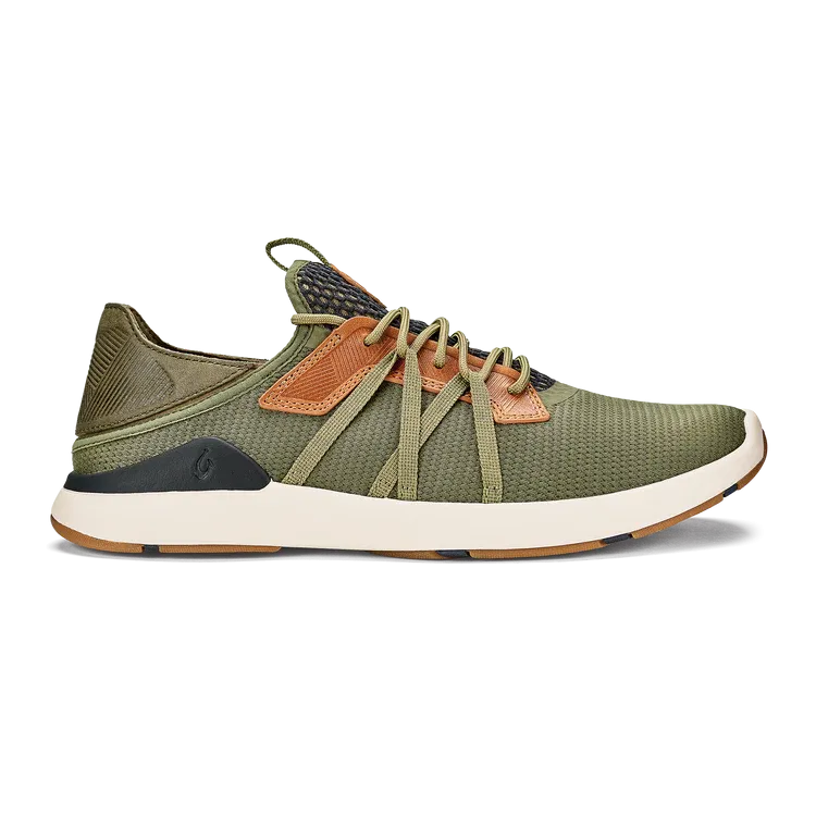 Olukai Men’s Mio Lī Everyday Athletic Shoes - Hunter|Lava Rock