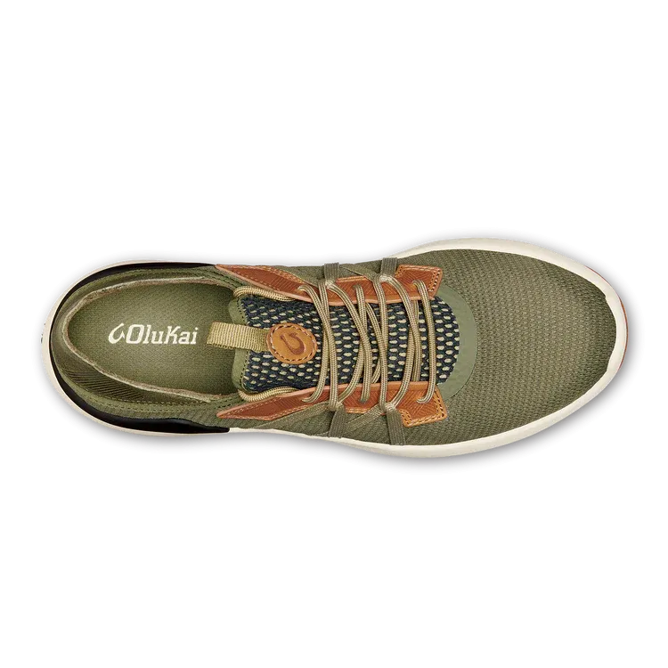 Olukai Men’s Mio Lī Everyday Athletic Shoes - Hunter|Lava Rock