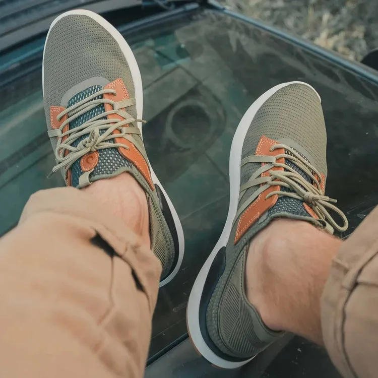 Olukai Men’s Mio Lī Everyday Athletic Shoes - Hunter|Lava Rock