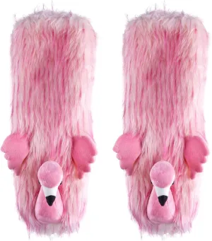 ooohyeah Womens Non Slip Fuzzy 3D Animal Slipper Socks, Funny Warm Cozy Fluffy Cute Indoor Slippers with Grippers