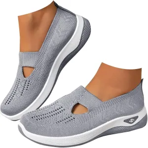 Orthopedic Shoes for Women Walking Shoes 2024 New Breathable Soft Orthopedic Slip-On Indoor Outdoor Casual Shoes