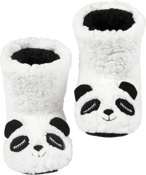 Panda Bros Slipper Socks for Women Cozy Warm Lined Fuzzy Sock Slippers Indoor Booties with Non Slip Grippers