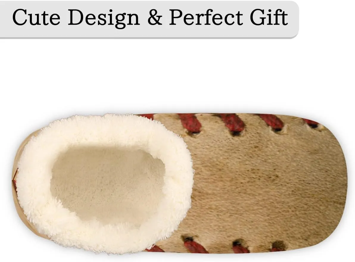 Pardick Slippers for Women and Men Warm Fuzzy House Slippers Watercolor Hat Anti-Skid Cozy Fluffy Slippers Outdoor Indoor Couple Style Casual Shoes