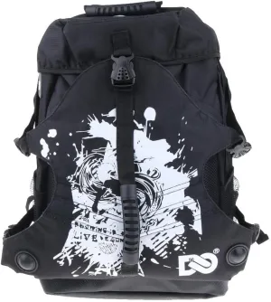 pistro Large Backpack for Roller Skates Inline Skates Storage Bag Outdoor Skating Shoes Boots Holder