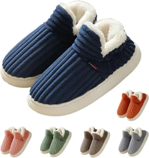 Pluffi Cozy Stylish Slipper, Cloud Slippers Pillow Warm Fuzzy House Slippers, Thick Sole Anti-Skid Cozy Plush slides