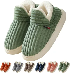 Pluffi Cozy Stylish Slipper, Pluffi Slipper Booties, Winter Fuzzy Warm Thick-Soled Plush House Cloud Slides Men Women