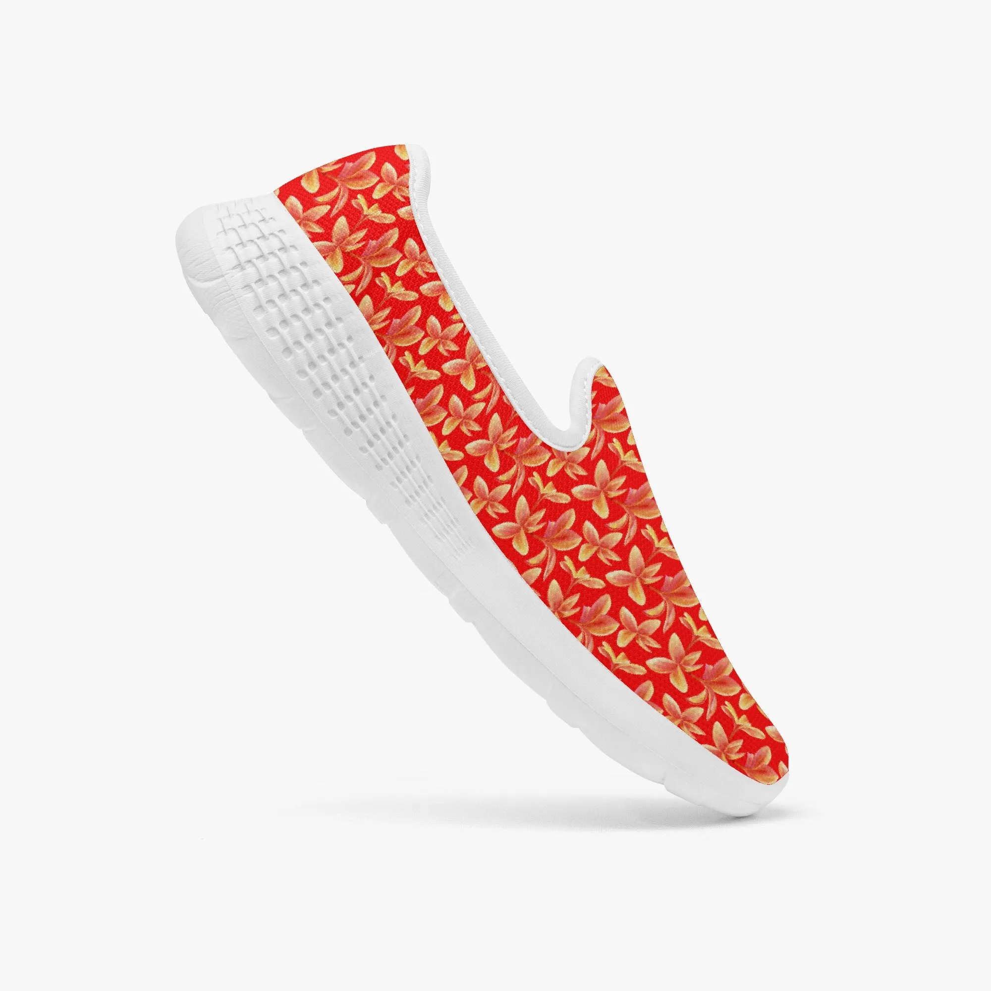 Plumeria Women's Casual Slip-On Mesh Shoes