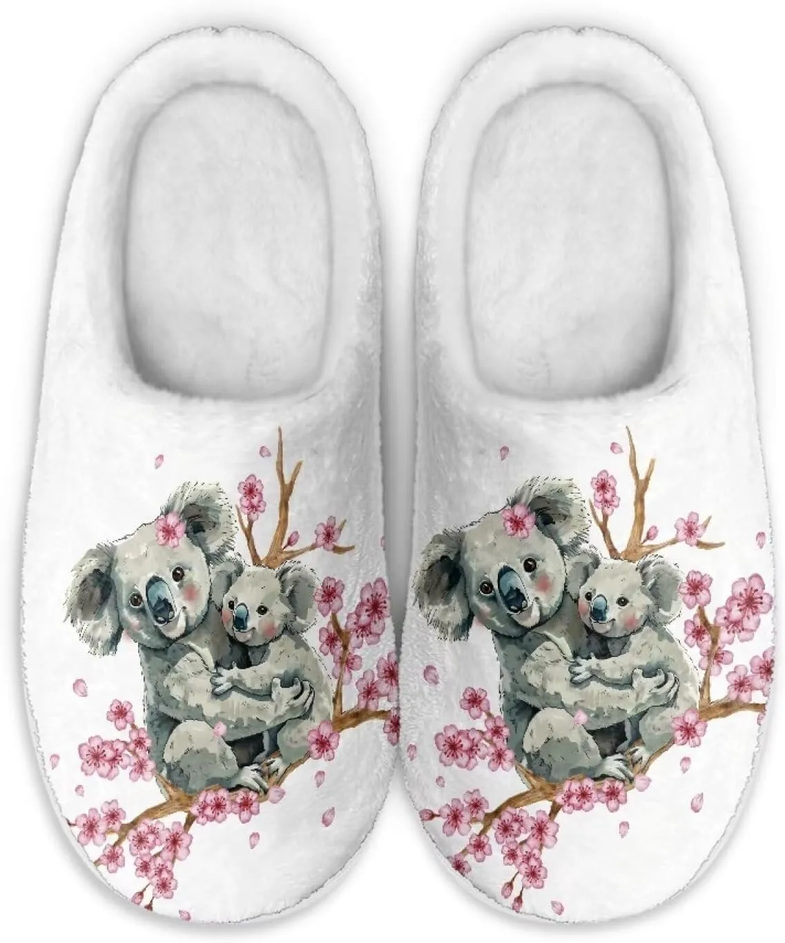 Plush Slipper for Women Warm Soft Flannel Fuzzy House Cotton Slipper Winter Non-Slip for Outdoor Slipper Ladies US 3-13