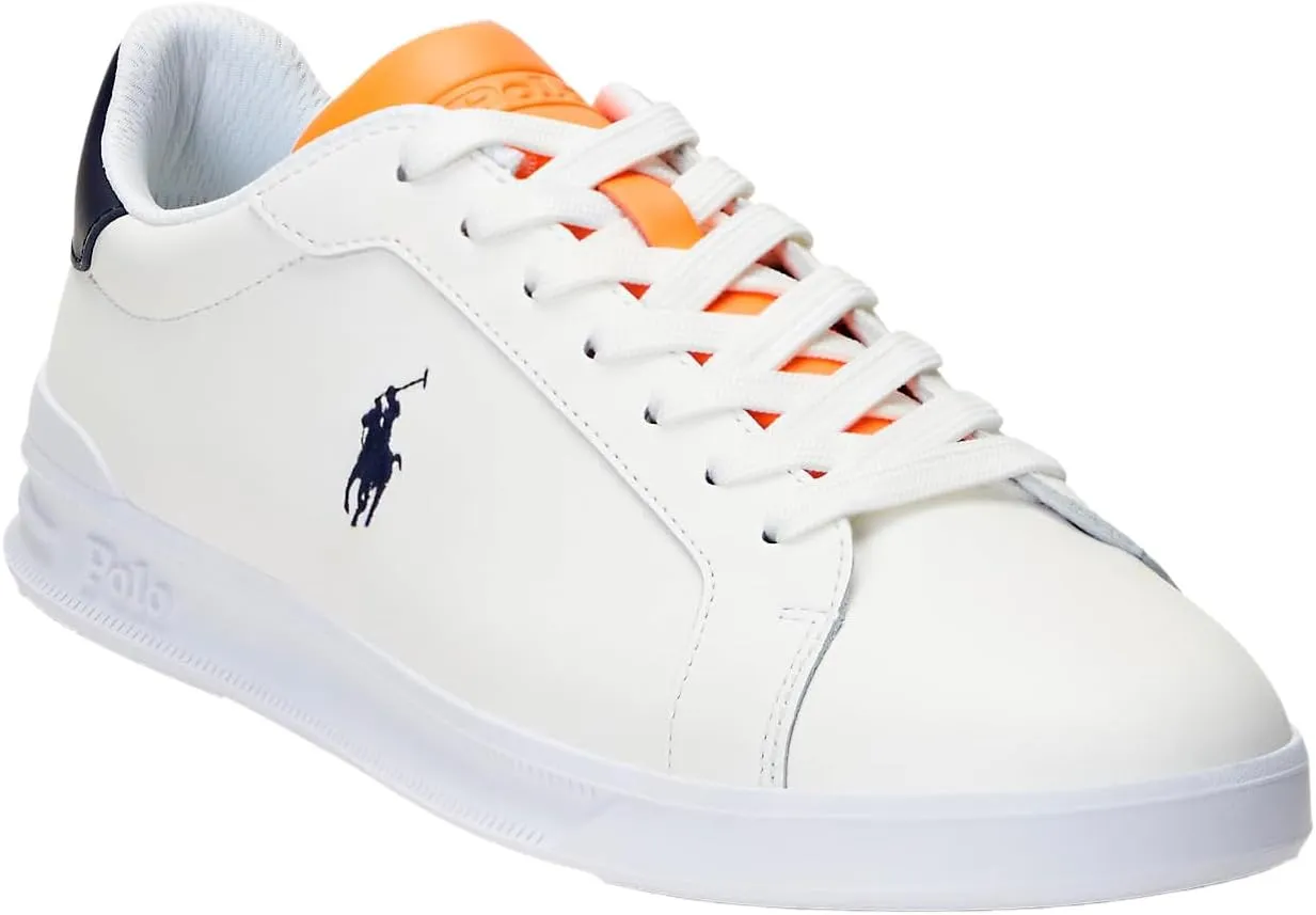 POLO RALPH LAUREN Men's Heritage Court Ii Leather Sneaker