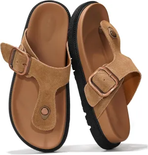 Project Cloud Platform Sandals Women Footwear - Comfortable Summer Slides Memory foam Insole with Adjustable Straps - Casual Wear Womens Sandals