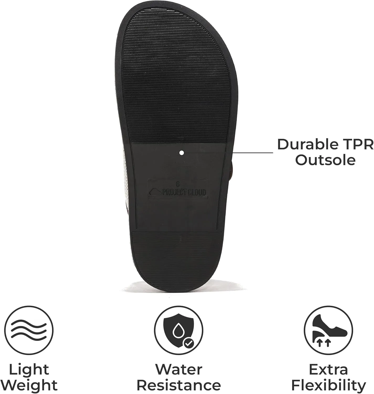 Project Cloud Platform Summer Sandals for Women 2025 - Comfortable and Adjustable Straps Summer Slides with Memory Foam Insole - Non-Slip Casual Womens Sandals