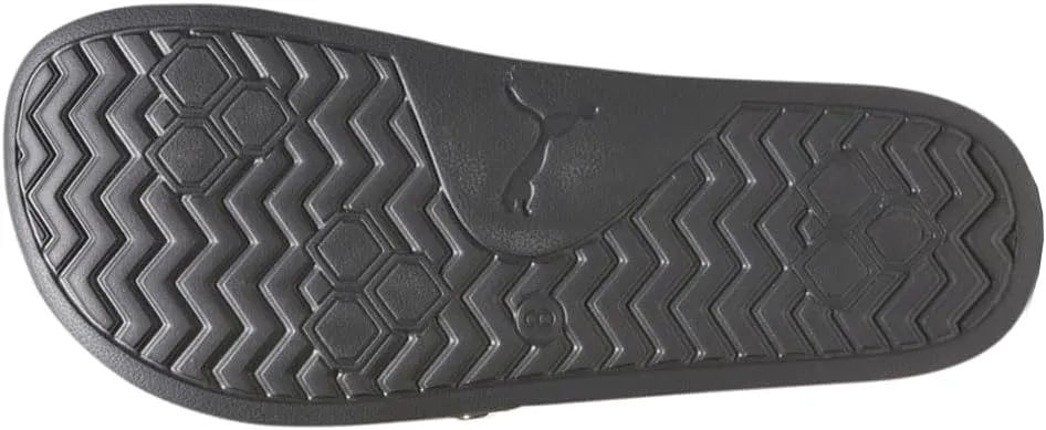 PUMA Mens Mapf1 Leadcat 2.0 Graphic Slide Casual Sandals Casual - Black