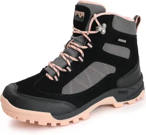 R CORD Womens Hiking Boots Waterproof Hiking Boots Womens Non-Slip Hiking Shoes Backpacking Boots All Day Walking Boots Outdoor