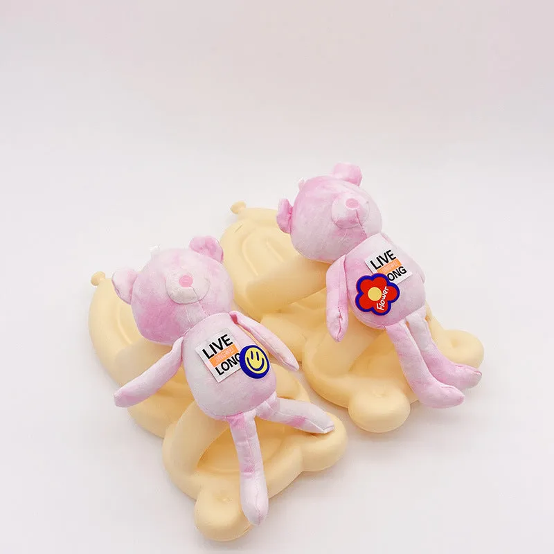 Rabbit Doll Super Soft Bear Slippers