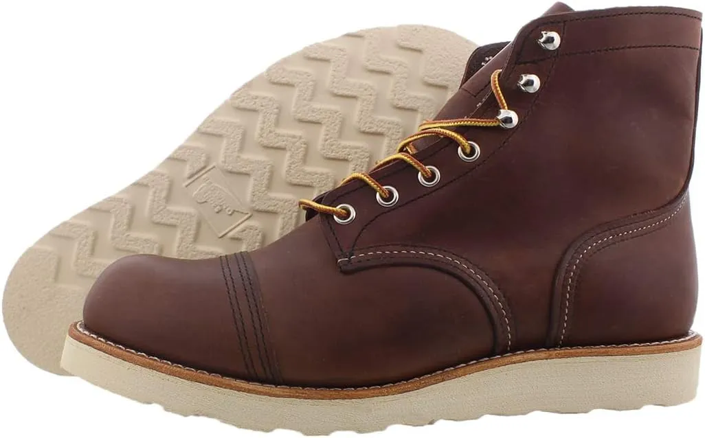 Red Wing Heritage Iron Ranger Traction Tred Amber Harness 9 D (M)