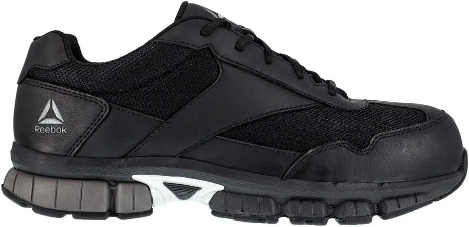 Reebok Womens Sublite Cushion Alloy Toe Conductive Work Safety Shoes Casual - Black