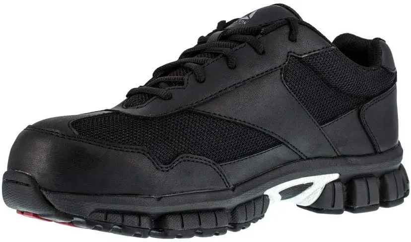 Reebok Womens Sublite Cushion Alloy Toe Conductive Work Safety Shoes Casual - Black