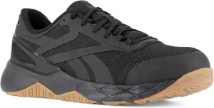 Reebok Work Men's RB3317 Nanoflex TR Work Construction Shoe Black Safety, 10.5 Wide