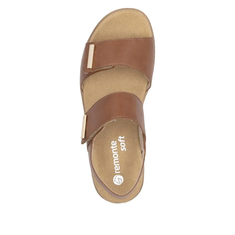 REMONTE JOCELYN 59 WEDGE BROWN
