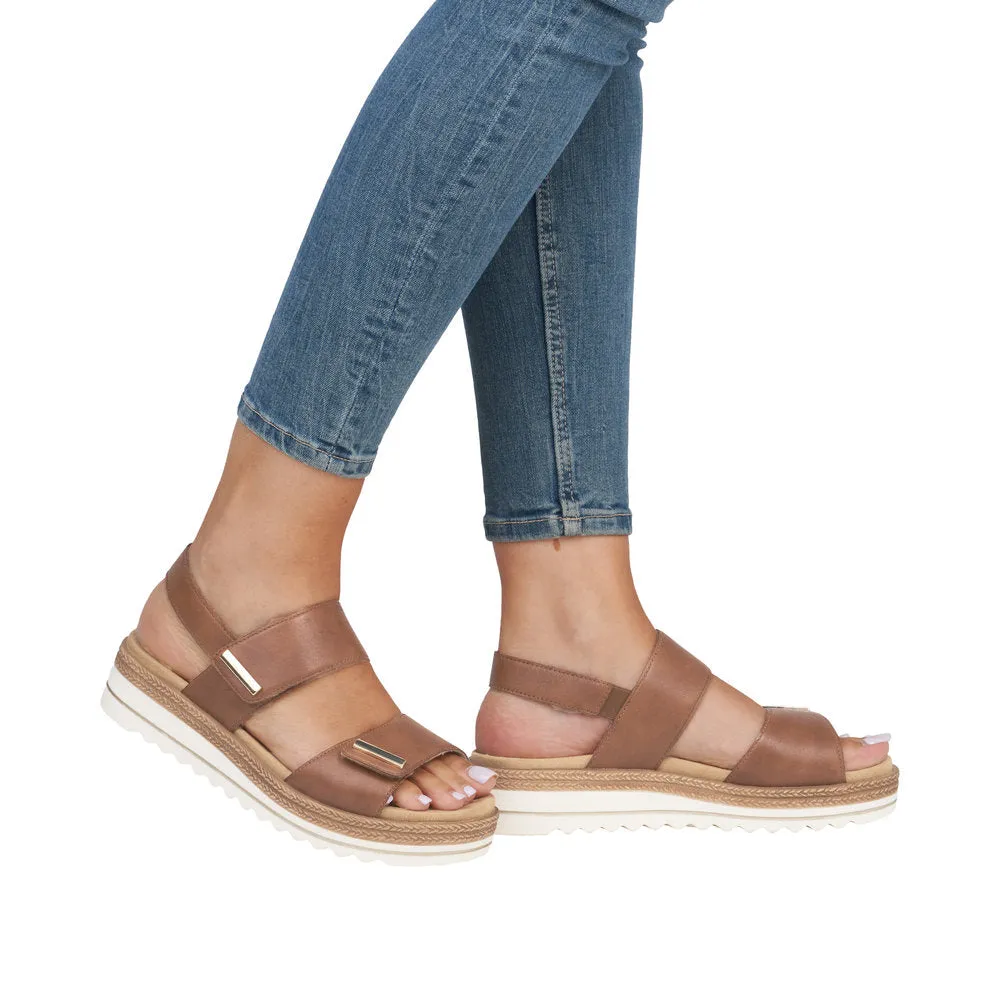 REMONTE JOCELYN 59 WEDGE BROWN