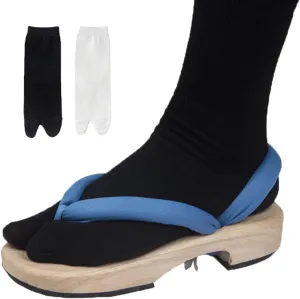 Rengoku Cosplay Geta Kochou Clogs Iguro Obanai Wooden Slippers Anime Unisex with Toe Socks
