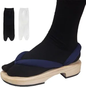 Rengoku Cosplay Geta Kochou Clogs Iguro Obanai Wooden Slippers Anime Unisex with Toe Socks