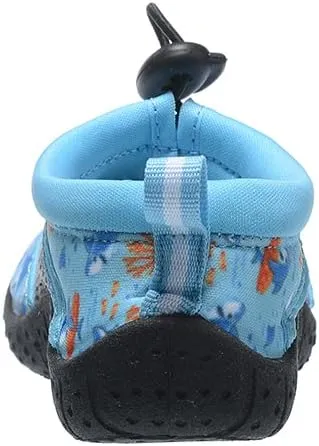 RocSoc Unisex-Child Summer Barefoot Mesh Water Sport Aqua Shoes | Breathable, Toggle Lace Athletic Beach Footwear