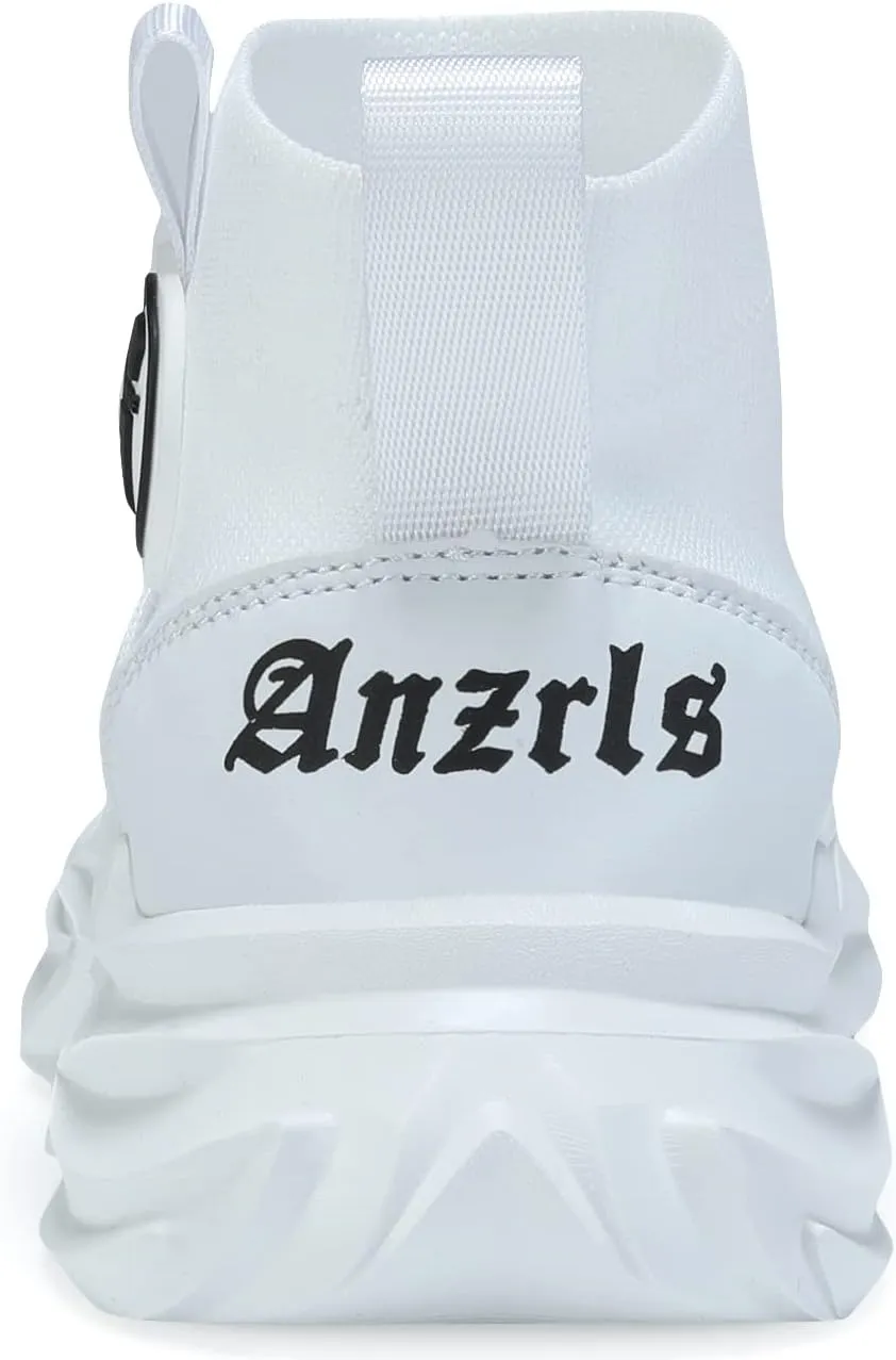 Santiro Boys Sneakers Girls Slip on Shoes Fashion High Top Athletic Shoe